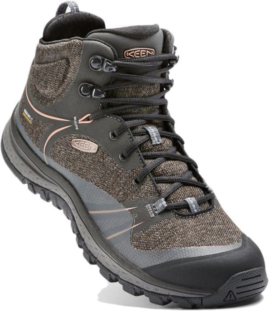 Keen W's Terradora Mid Waterproof Raven/Rose Dawn, view: 4