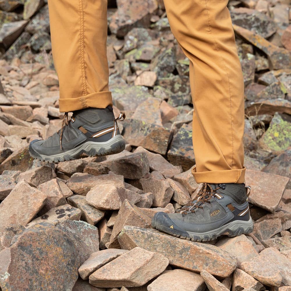 Keen M's Targhee III Mid Waterproof Chestnut/Mulch, view: 6