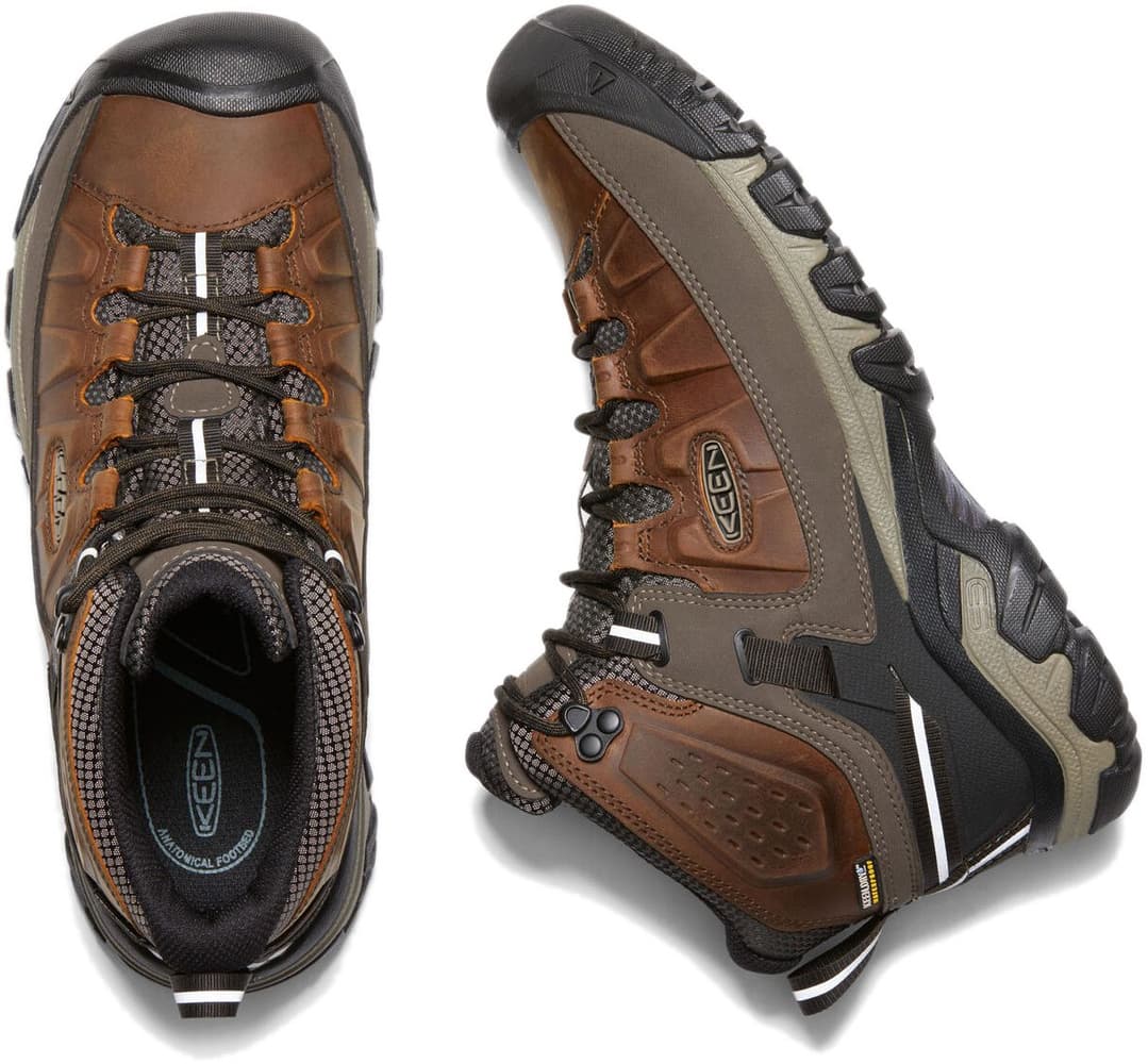 Keen M's Targhee III Mid Waterproof Chestnut/Mulch, view: 5