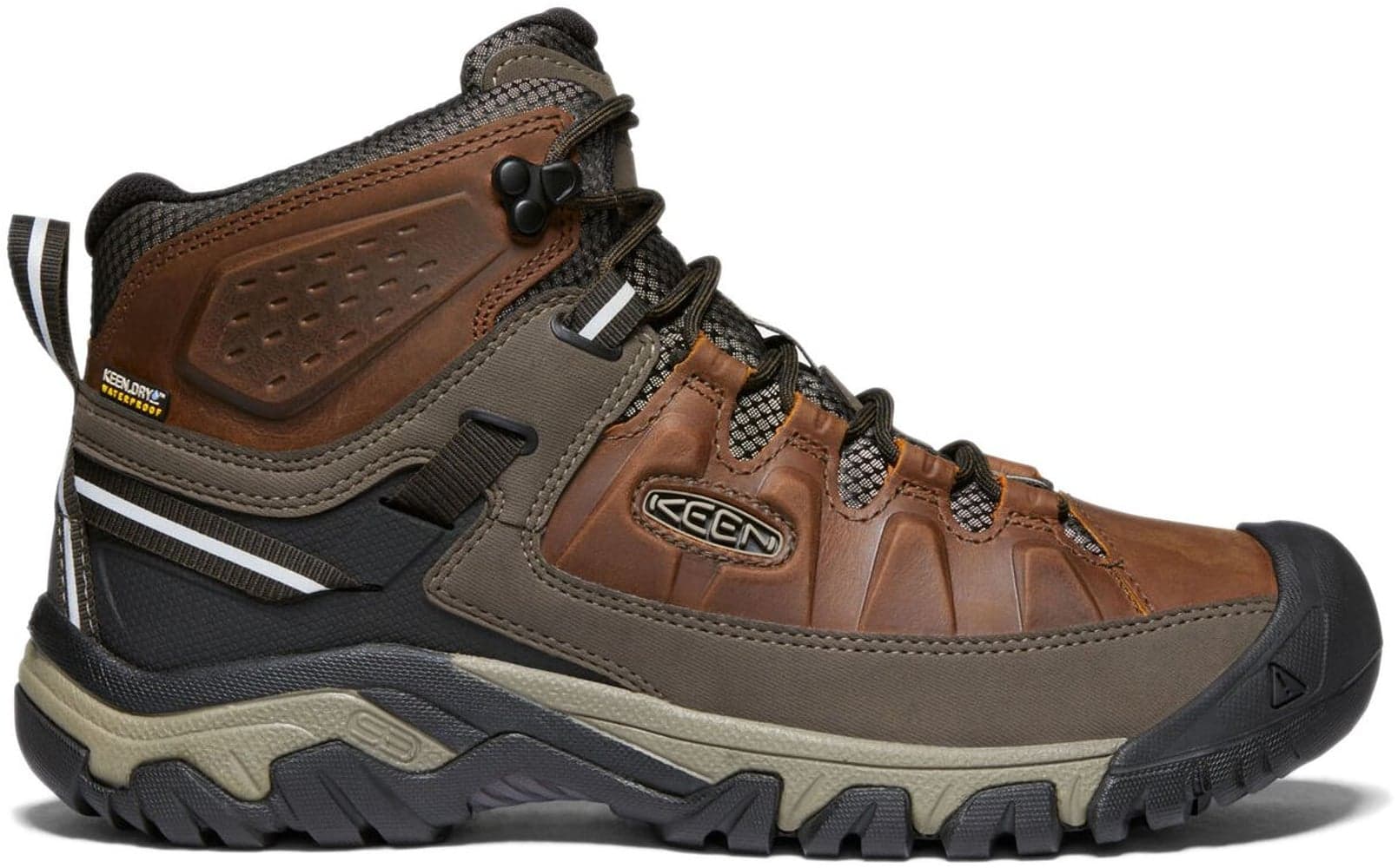 Keen M's Targhee III Mid Waterproof Chestnut/Mulch, view: 0