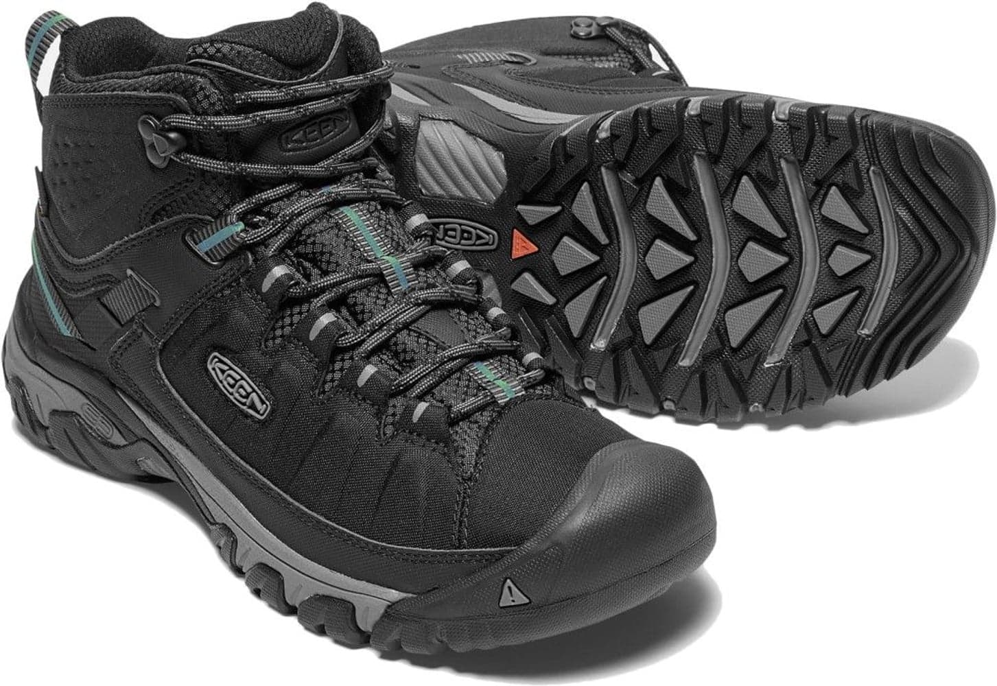 Keen M's Targhee Exp Mid Waterproof Black/Steel Grey, view: 3