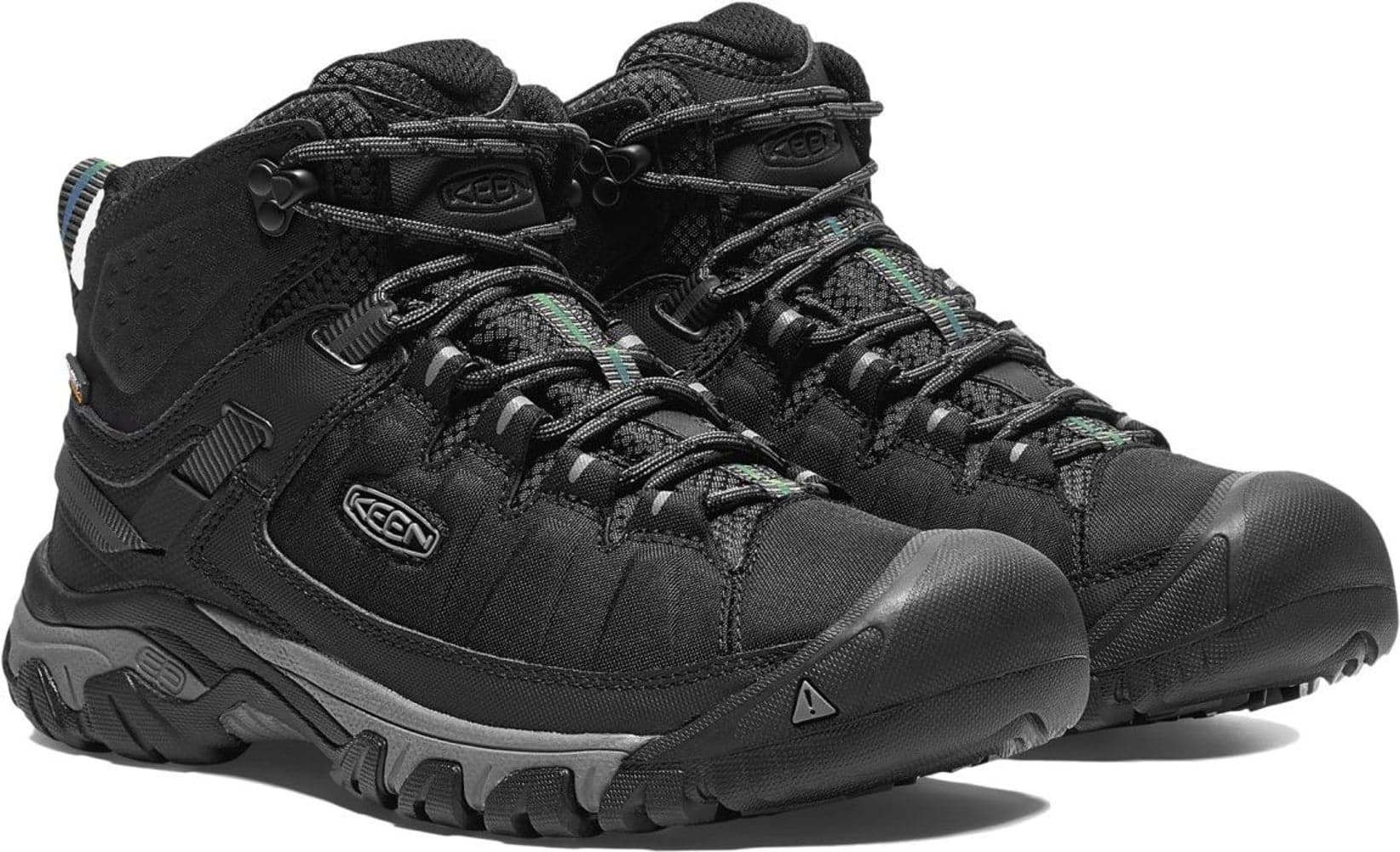 Keen M's Targhee Exp Mid Waterproof Black/Steel Grey, view: 1