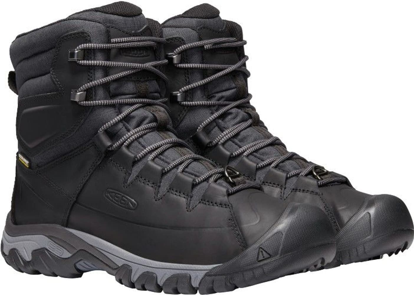 Keen M's Targhee Lace Boot High Waterproof Black/Raven, view: 2