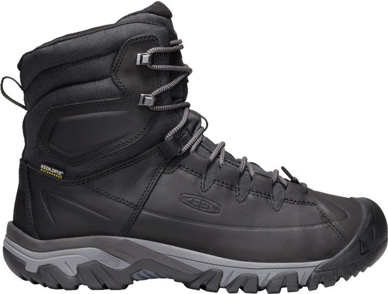 Keen M's Targhee Lace Boot High Waterproof Black/Raven, view: 0
