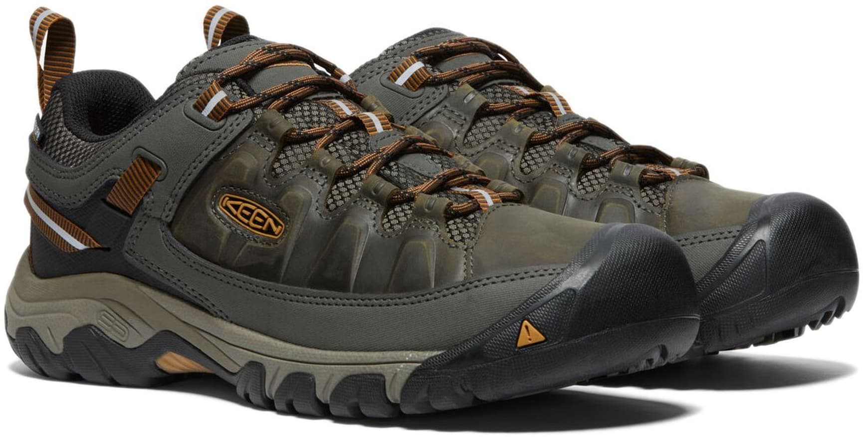 Keen M's Targhee III Waterproof Black Olive/Golden Brown, view: 1