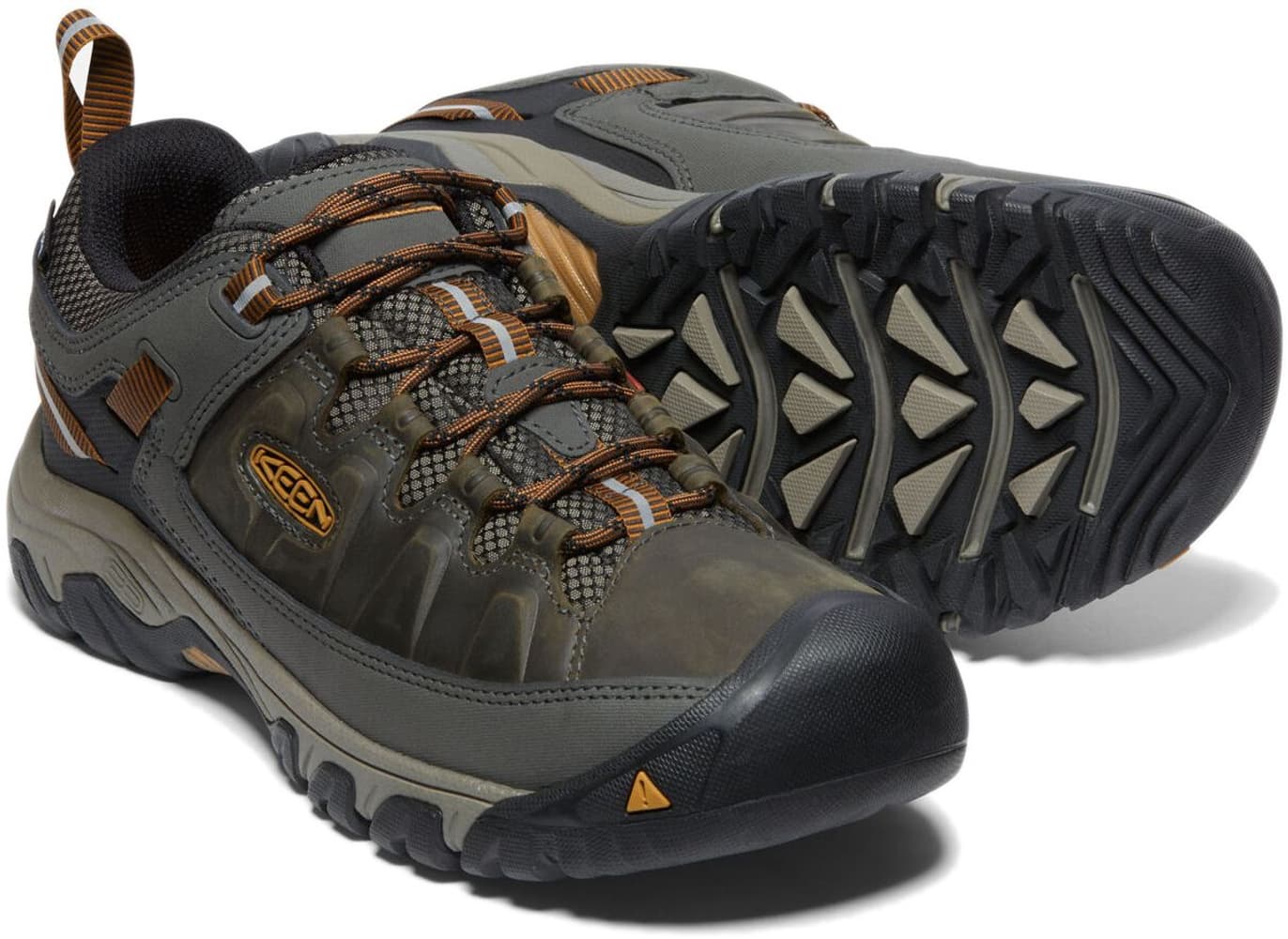 Keen M's Targhee III Waterproof Black Olive/Golden Brown, view: 3