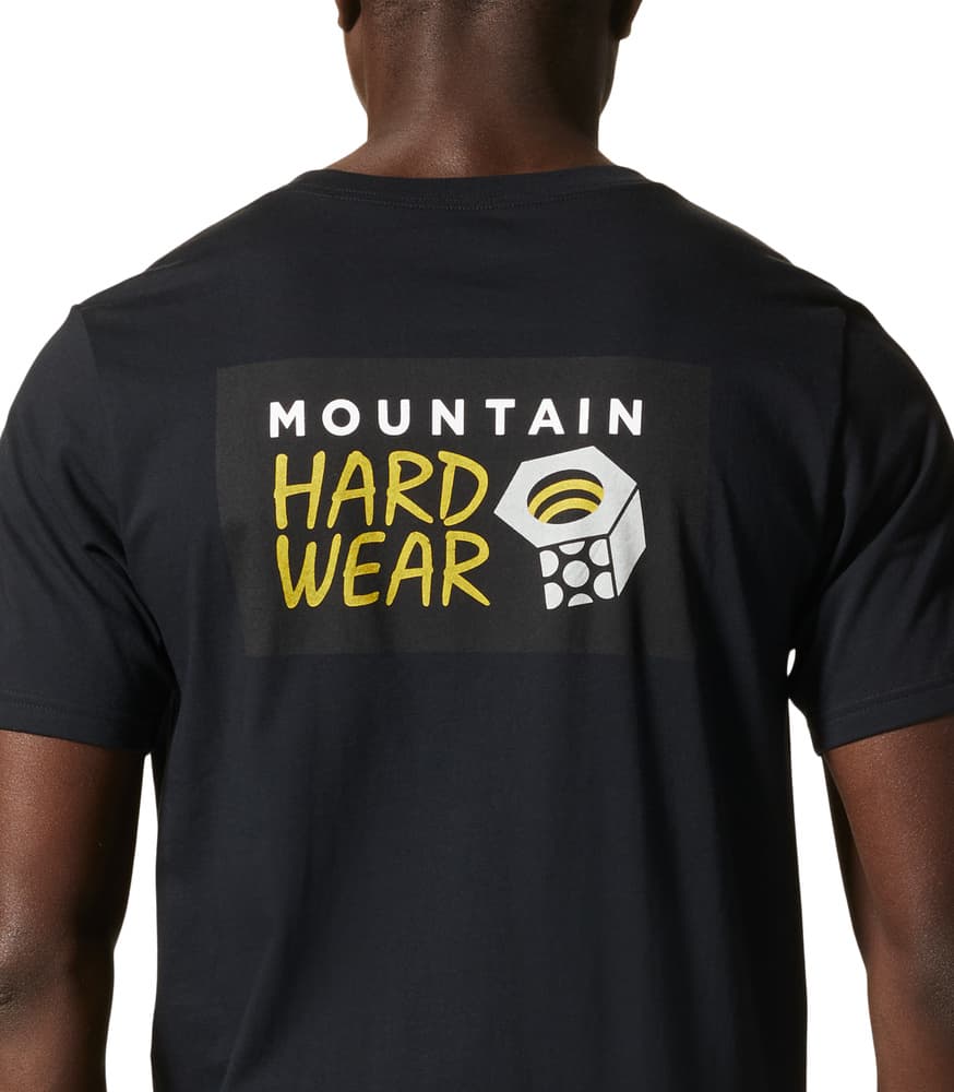 M's Logo In A Box Short Sleeve Black, view: 4