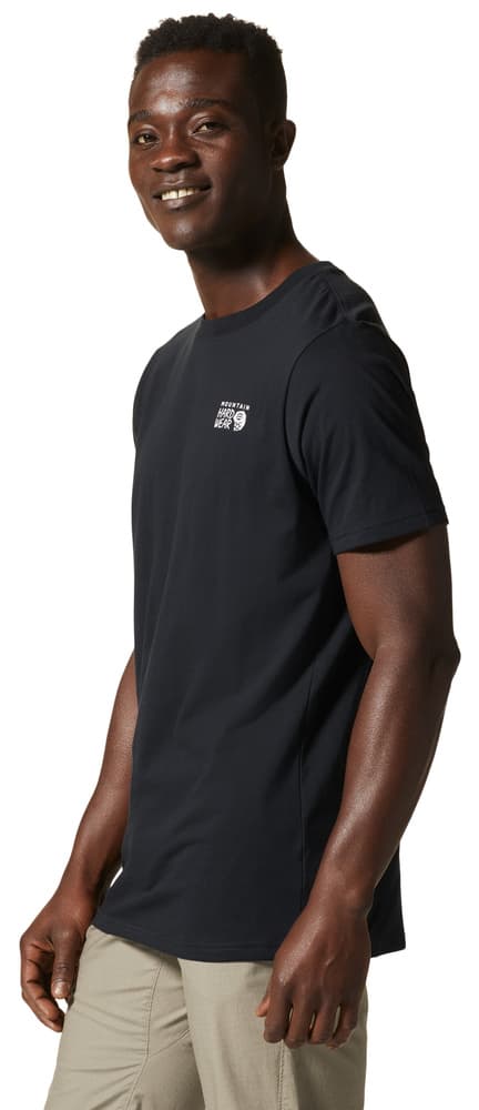 M's Logo In A Box Short Sleeve Black, view: 2