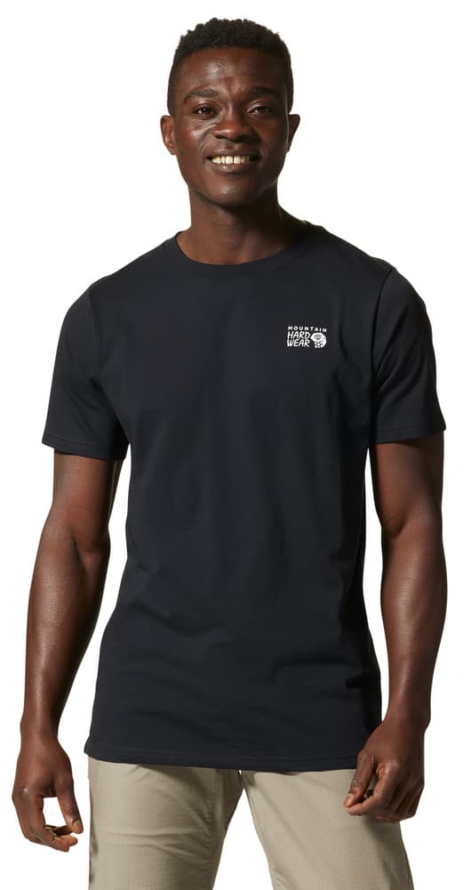 M's Logo In A Box Short Sleeve Black, view: 0