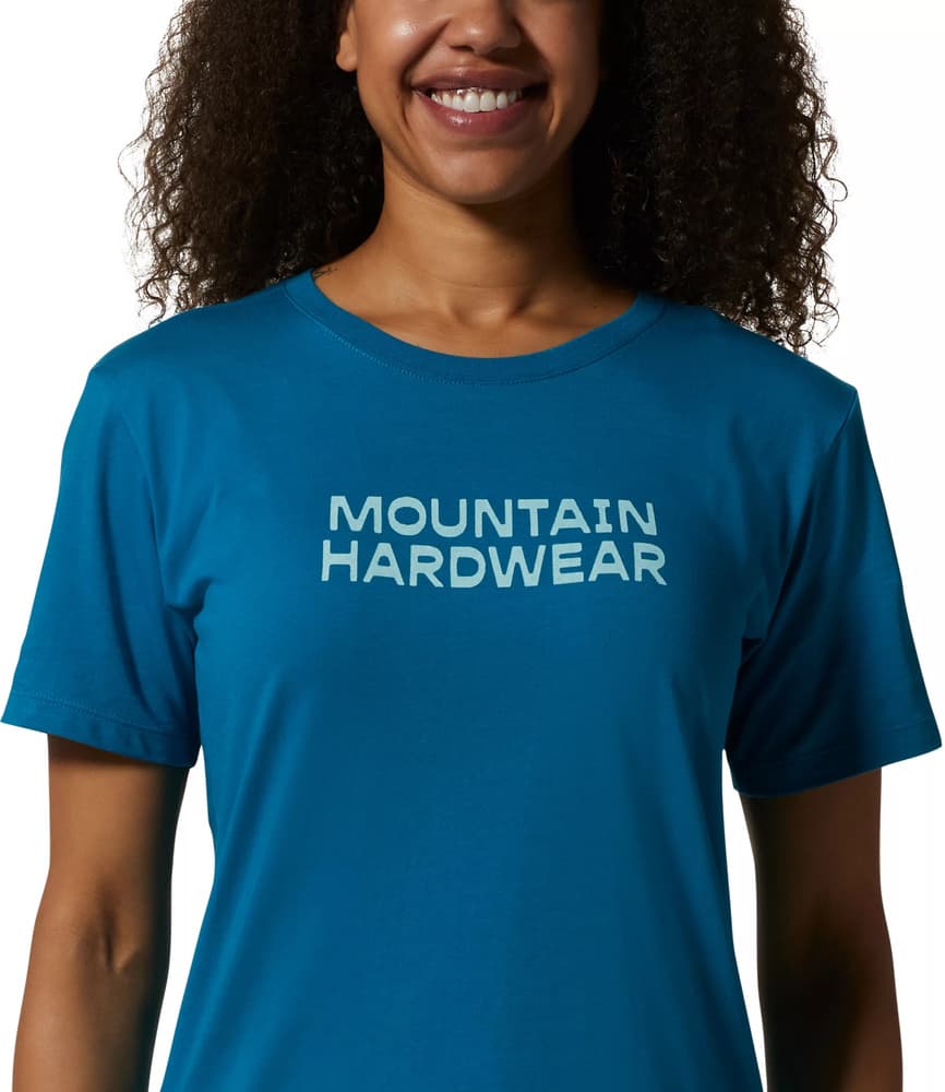 W's Logo Graphic Short Sleeve Vinson Blue, view: 2