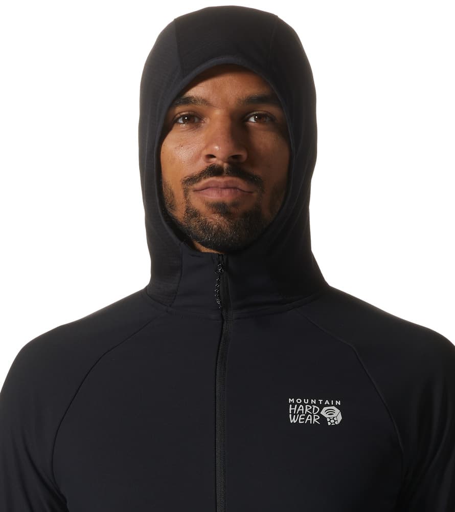 M's Stratus Range Full Zip Hoody Black, view: 3