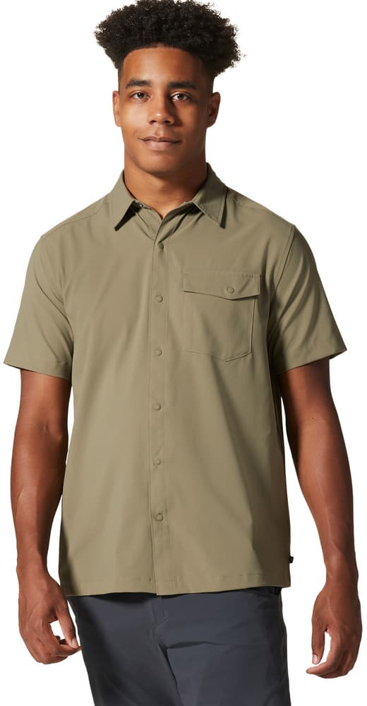 M's Shade Lite Short Sleeve Shirt Stone Green, view: 0