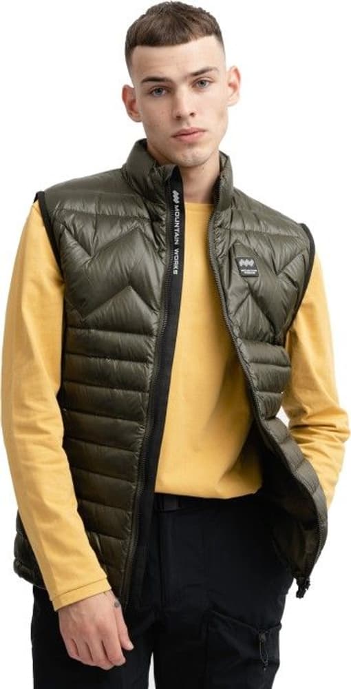 M's Featherlight Vest Military, view: 0