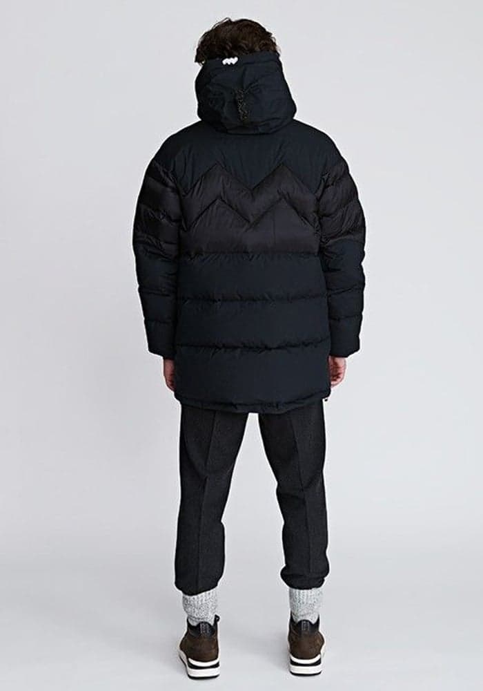 Fat Boy Hybrid Down Parka Unisex Black, view: 2