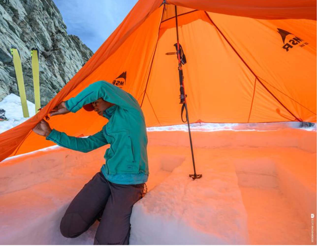 Front Range Ultralight Tarp Shelter Orange, view: 1