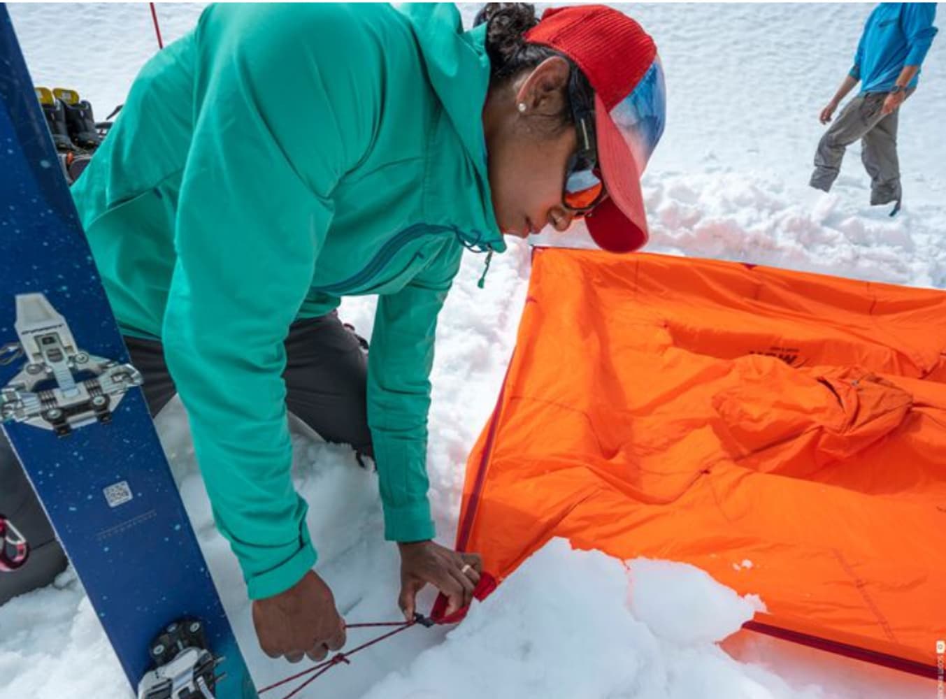 Front Range Ultralight Tarp Shelter Orange, view: 3