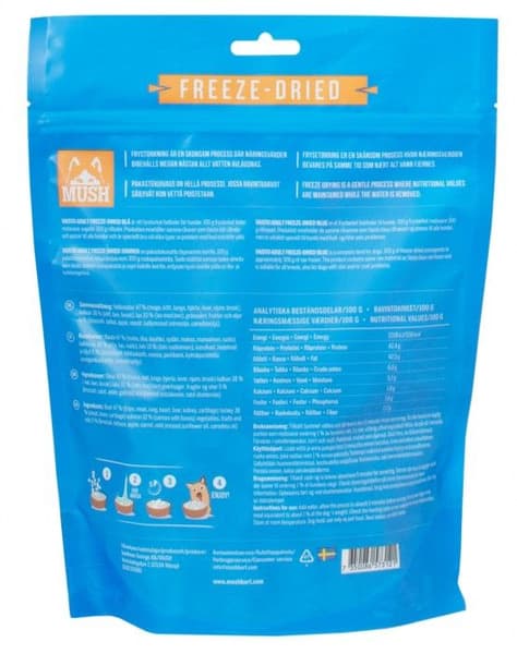 Vaisto Blå Frystorkat 250g, view: 1