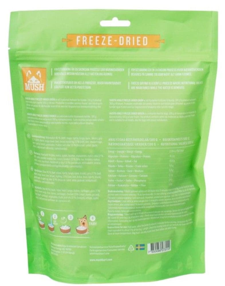 Vaisto Grön Frystorkat 250g, view: 1