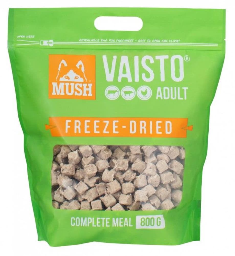 Vaisto Grön Frystorkat 800g, view: 0