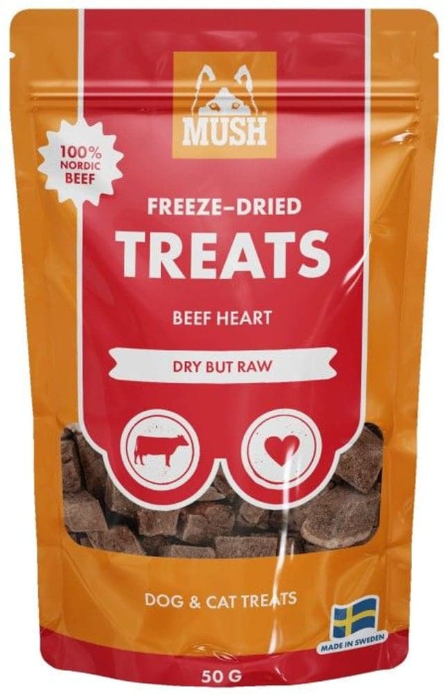 Treats Frystorkat Nöthjärta 50 g, view: 0