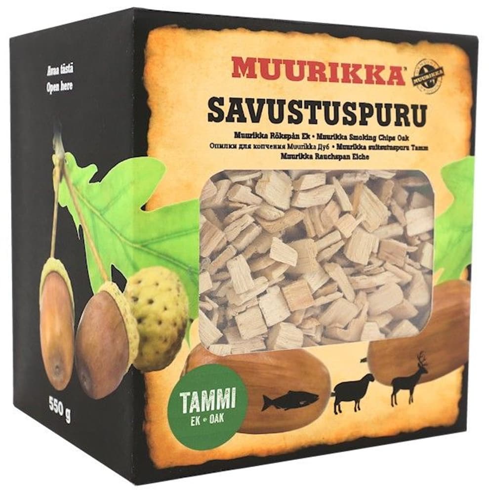 Rökspån Ek 550 g, view: 0