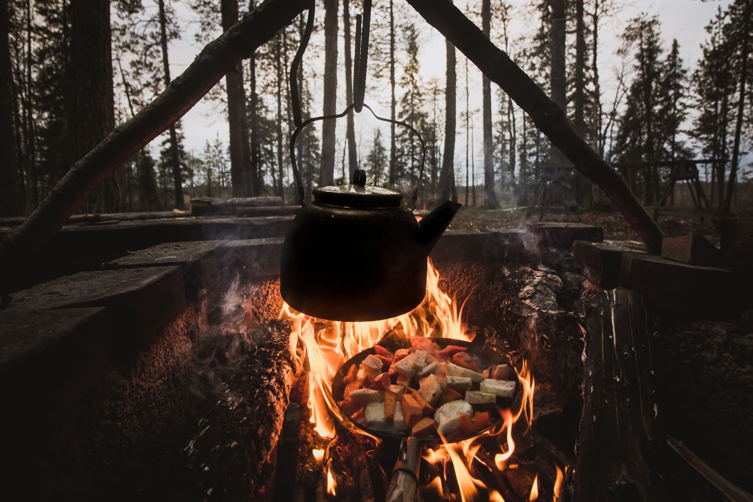 Kaffepanna Lägereld 1,5 L, view: 1