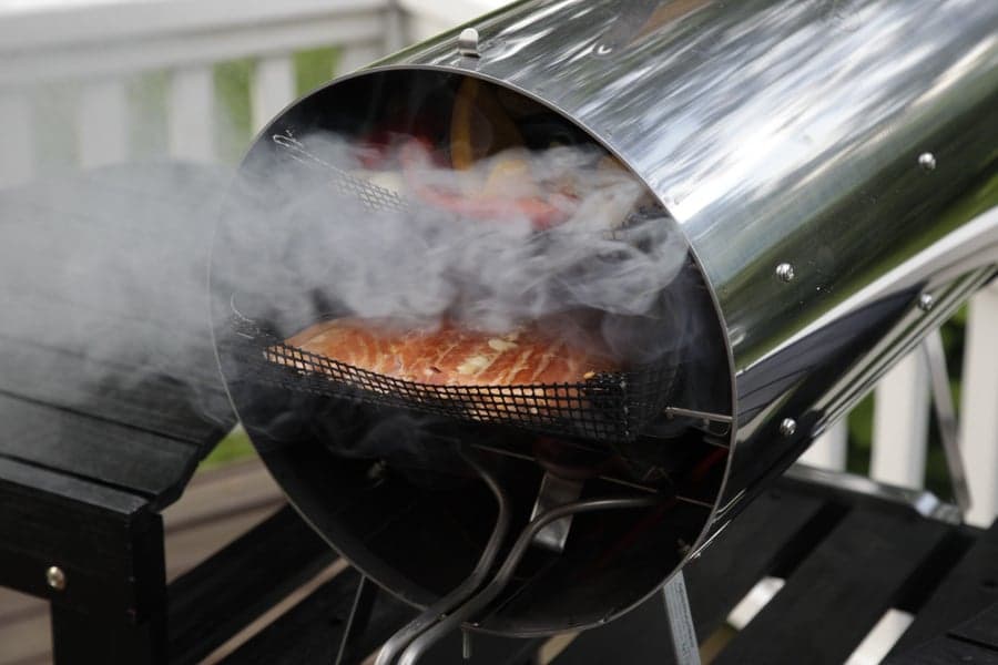 Original Elektrisk rökugn 1200W med Termometer och Överdrag, view: 5