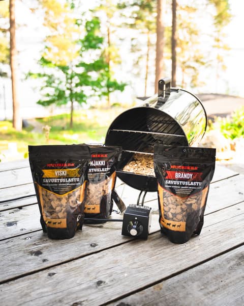 Original Elektrisk rökugn 1200W med Termometer och Överdrag, view: 4