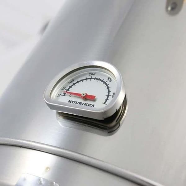 Original Elektrisk rökugn 1200W med Termometer och Överdrag, view: 2