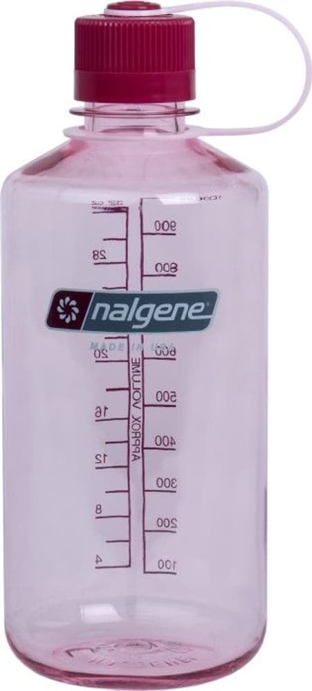 Flaska 1L Narrow Mouth Clear Pink, view: 0