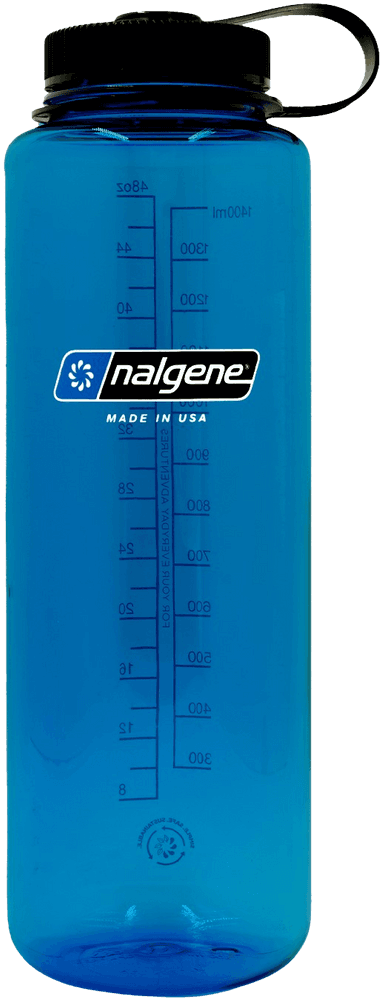 Bottle 1,4 l Wide Mouth Sustain Blue Black, view: 0