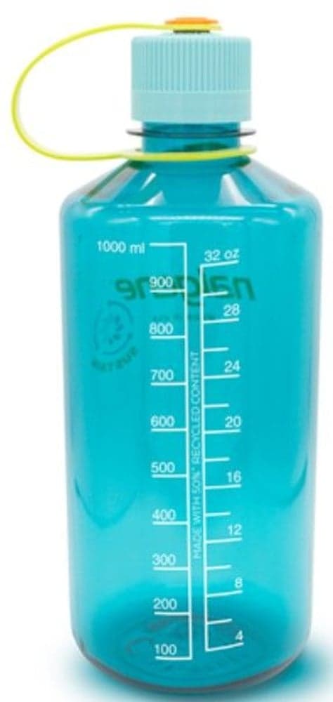 Bottle 1 l Narrow Mouth Sustain Cerulean, view: 1