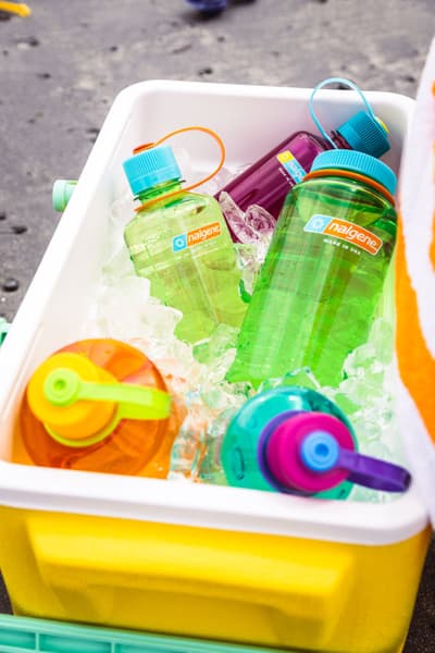 Bottle 1 l Narrow Mouth Sustain Clear Green Closure, view: 1