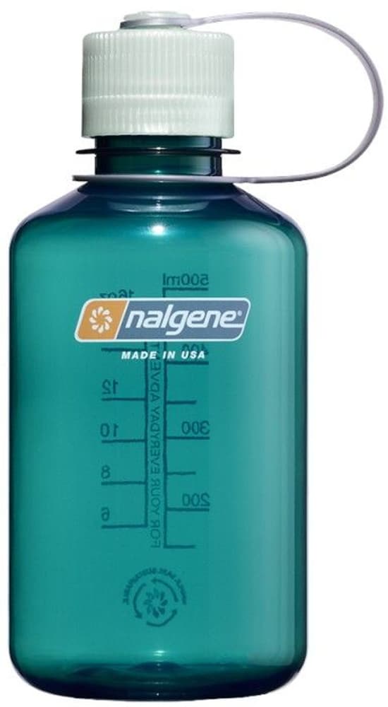 Bottle 0,5L Narrow Mouth Sustain Trout green, view: 0