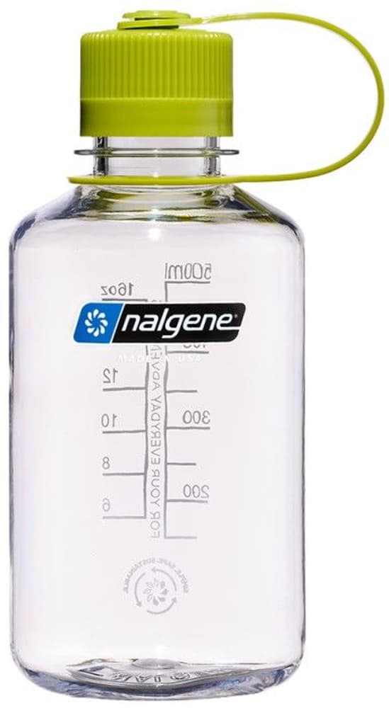 Bottle 0,5L Narrow Mouth Sustain Clear/green, view: 0
