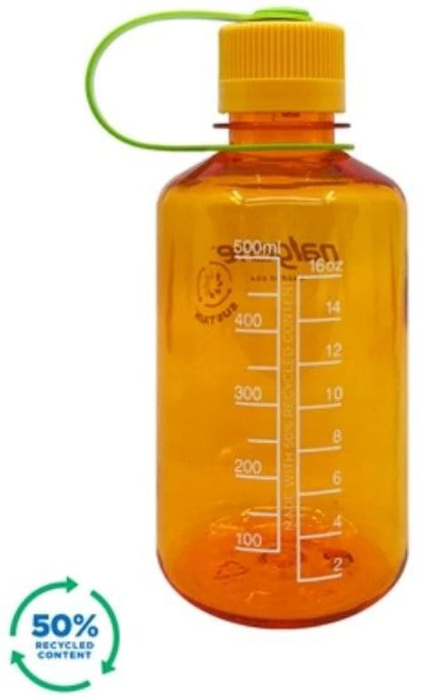 Bottle 0,5 l Narrow Mouth Sustain Clementine, view: 1