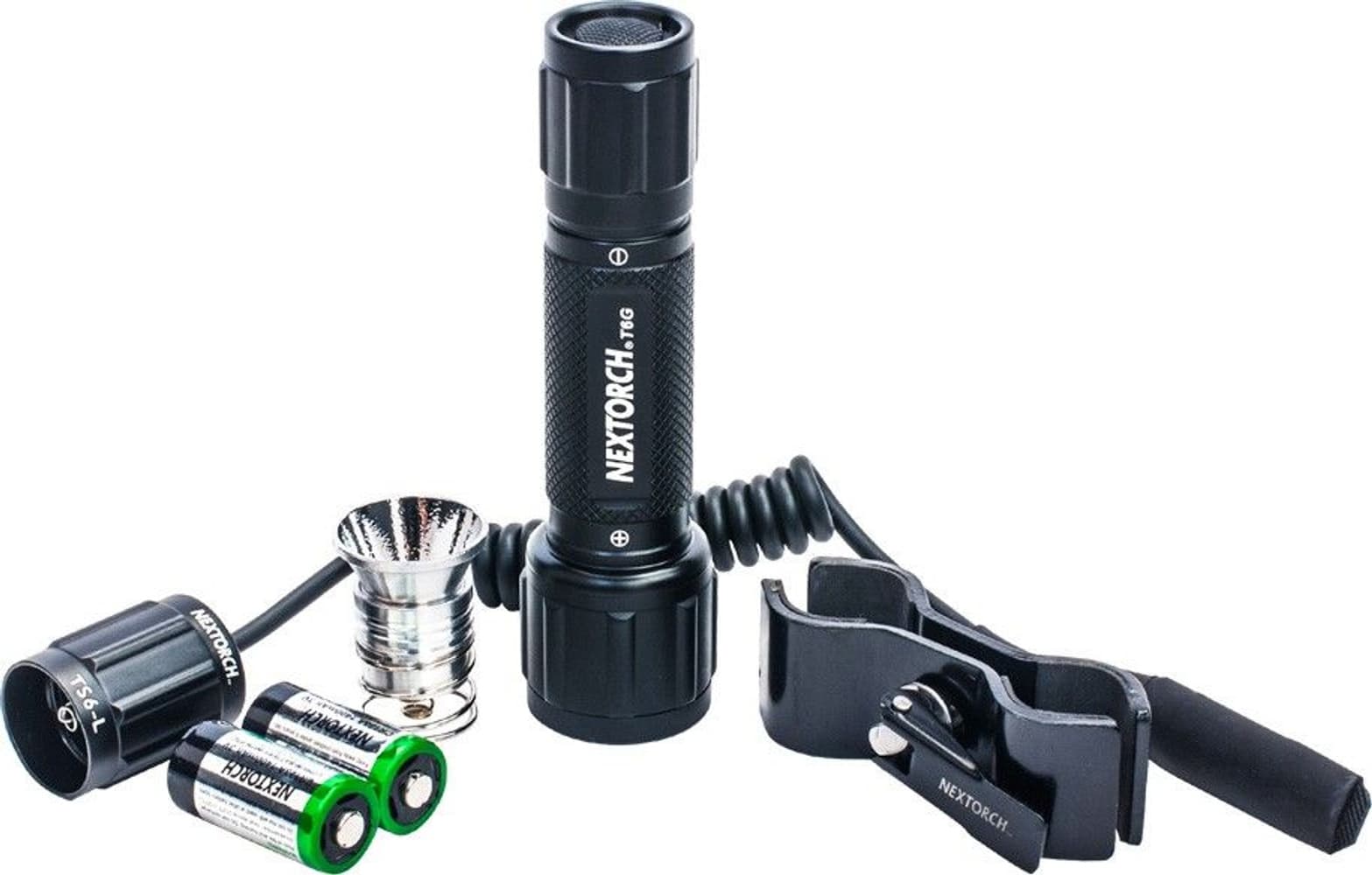 Komplett Eftersökspaket T6G Vit/Grön 350 lumen, view: 0