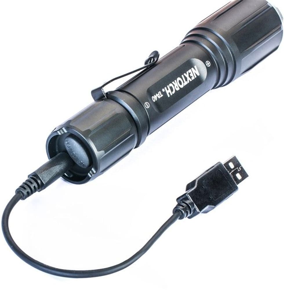 Eftersökslampa TA40, Vit LED 1040 lumen, laddningsbar, view: 1