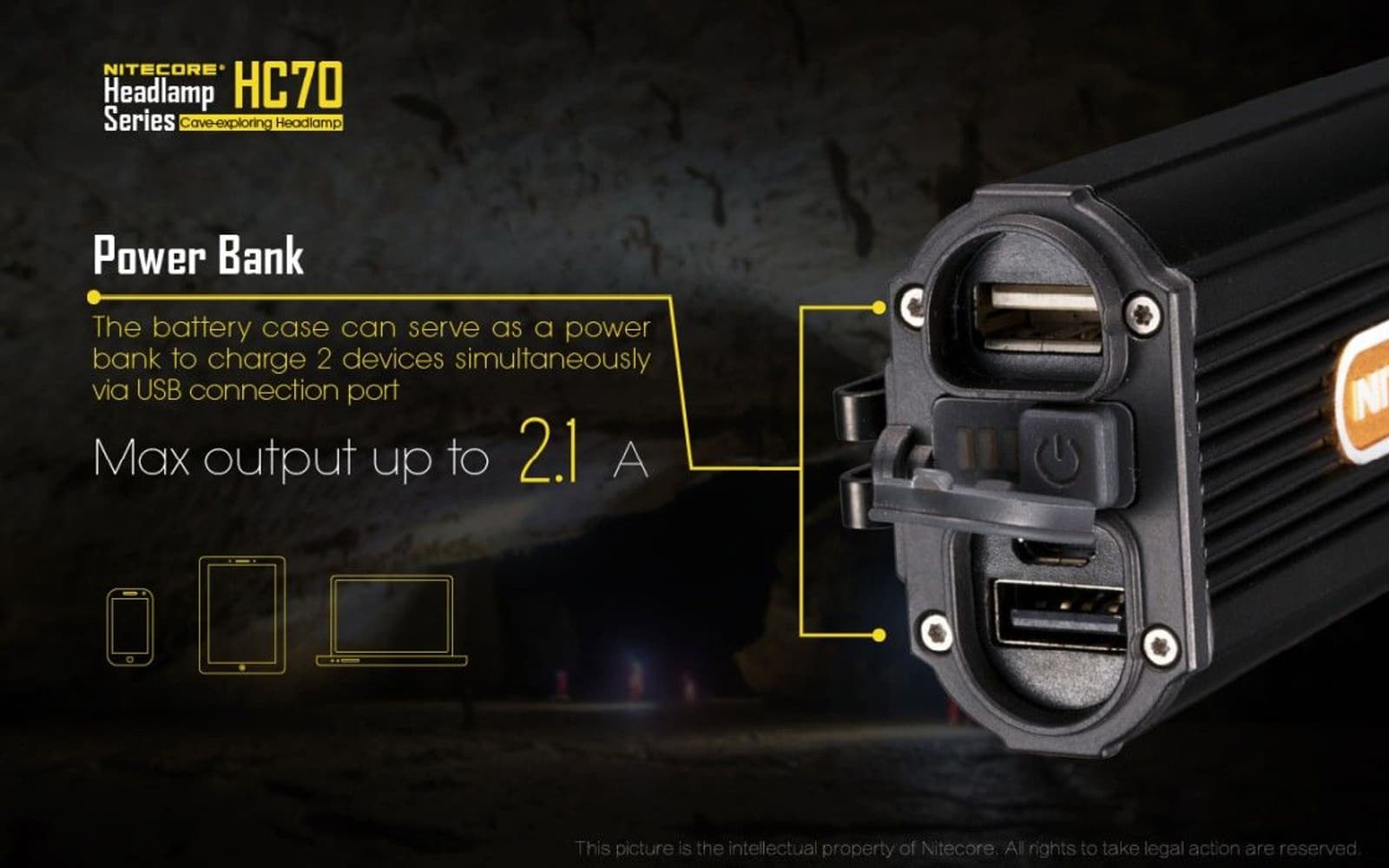 HC70 Pannlampa, view: 5