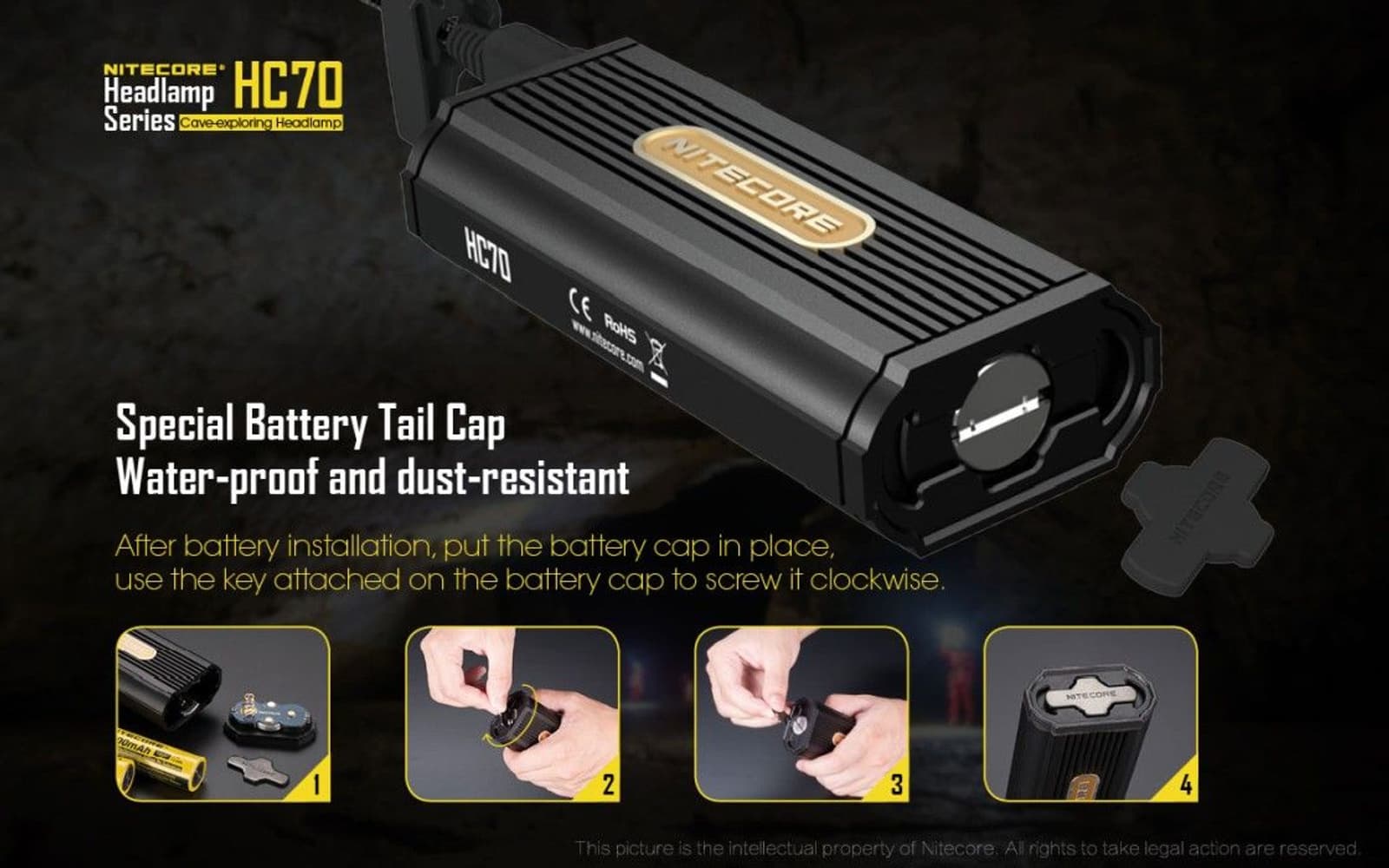 HC70 Pannlampa, view: 4