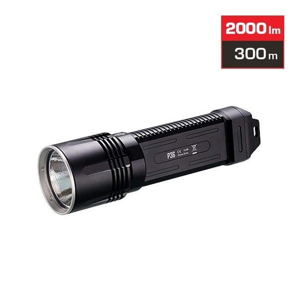 P36 LED Jaktlampa 2000LM, view: 1