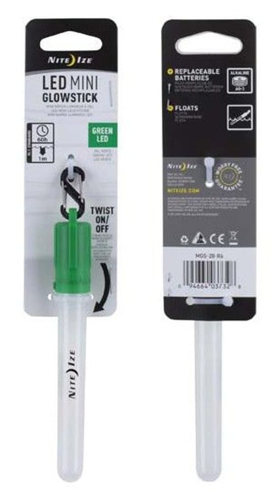 LED Mini Glowstick Green, view: 1