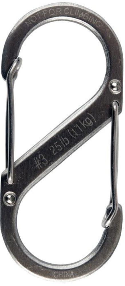 S-Biner Size #3 Stainless, view: 1