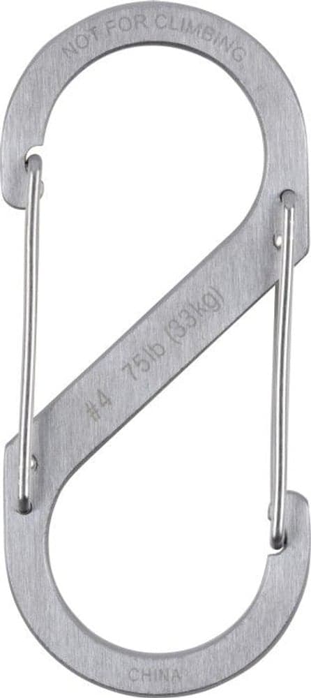 S-Biner Size #4 Stainless, view: 1