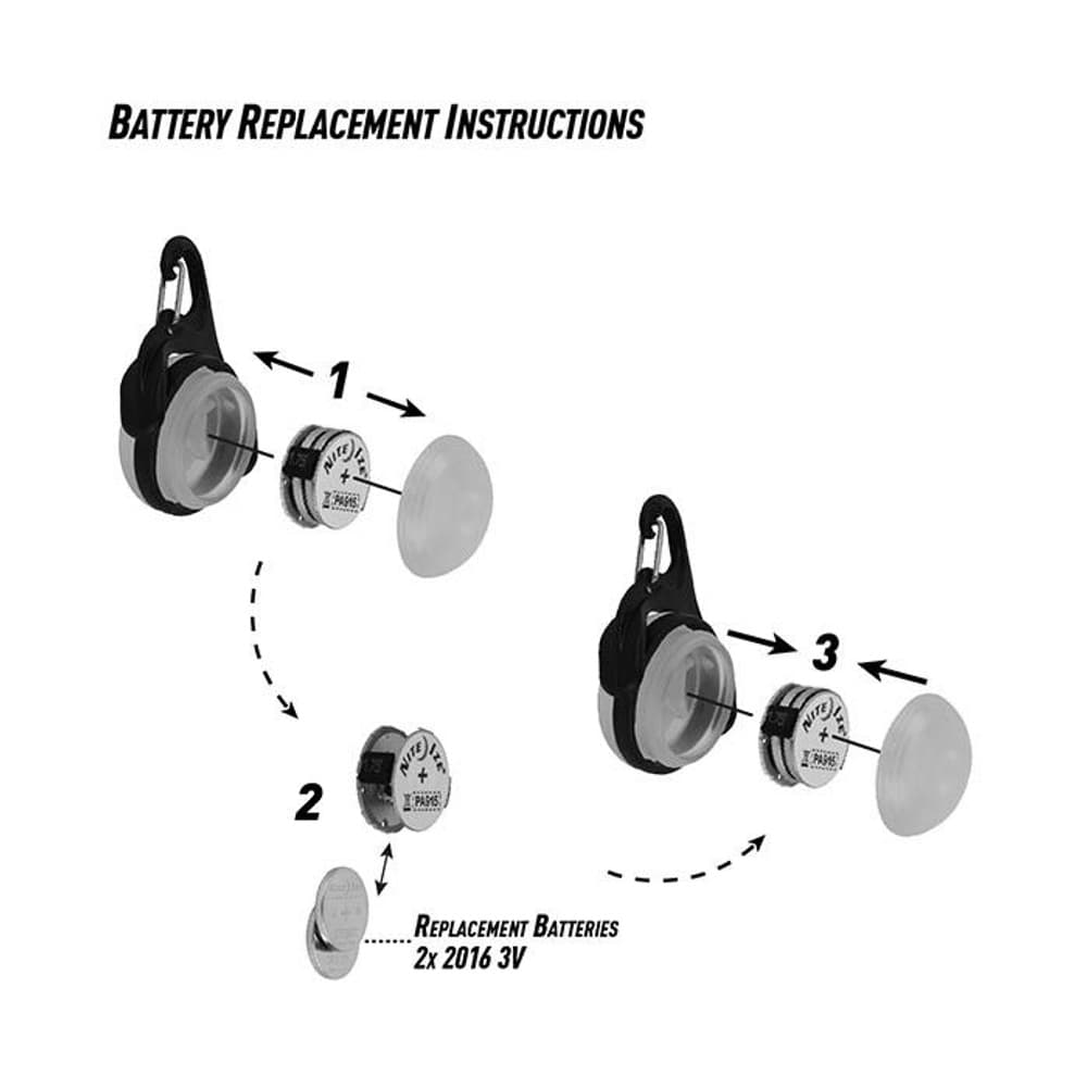 SpotLit Collar Light - Disc-O, view: 2