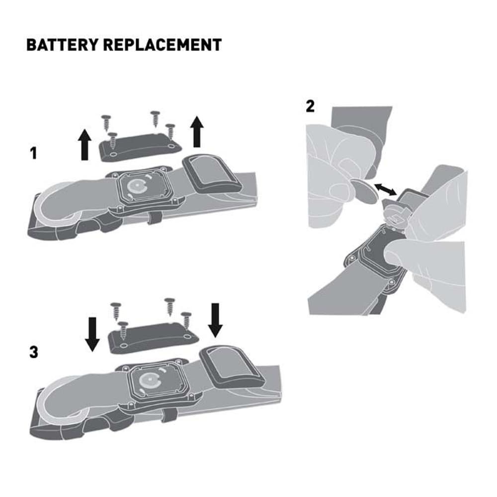 Nite Dawg LED Dog Collar Small Red, view: 3