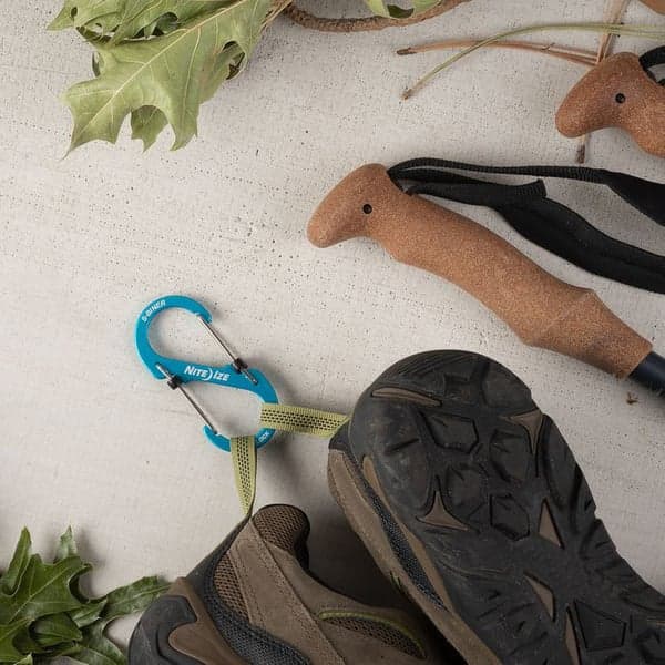 S-Biner SlideLock Aluminum #4 Blue, view: 2