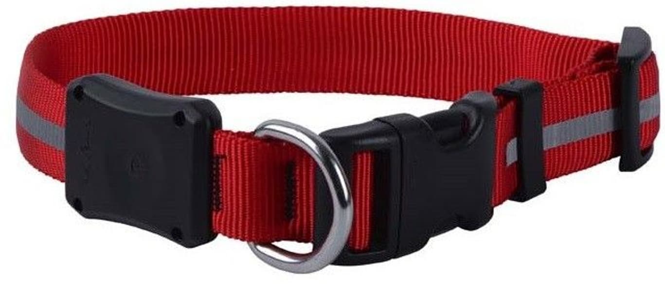 Nite Dawg LED Dog Collar Medium Red, view: 0