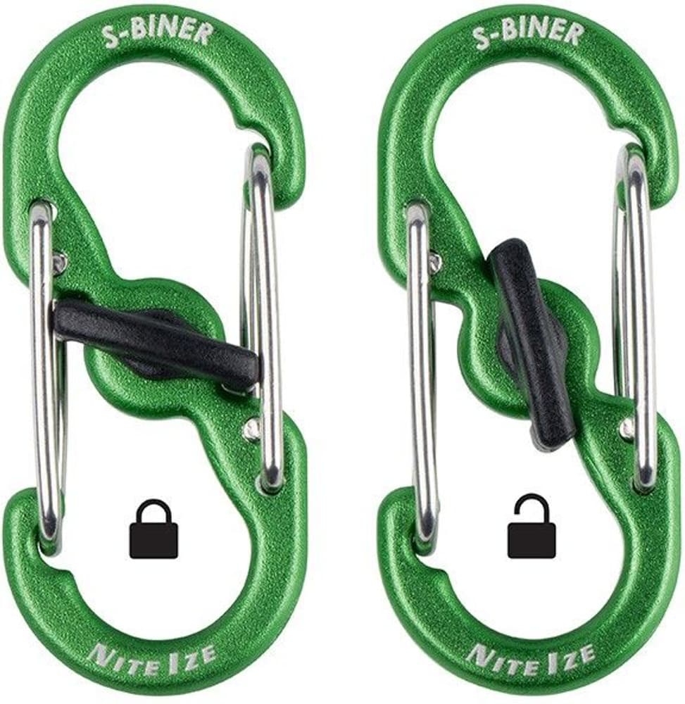 S-Biner MicroLock Aluminum - 2 Pack - Coyote, view: 0