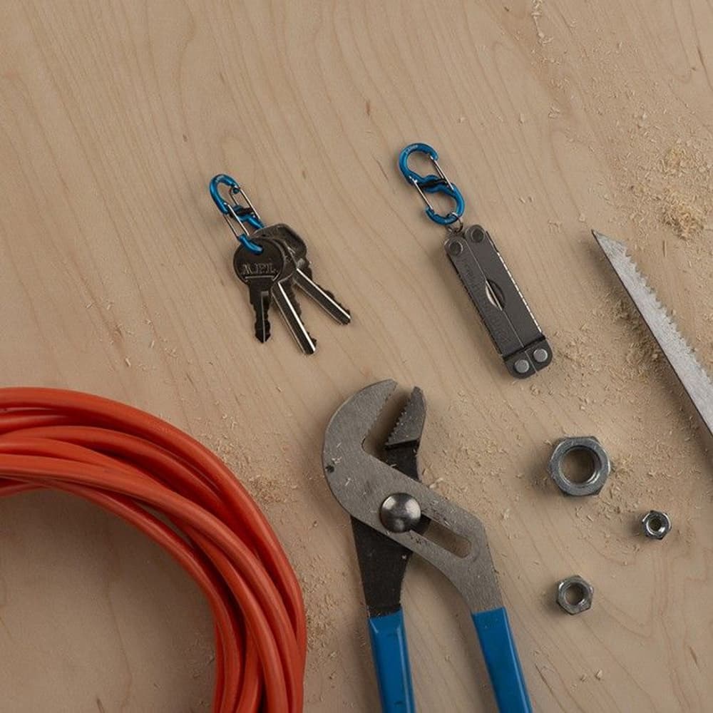 S-Biner MicroLock Aluminum - 2 Pack - Coyote, view: 3